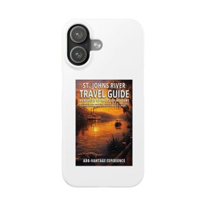 Slim Phone Case — St. Johns River Travel Guide Vintage Poster Design