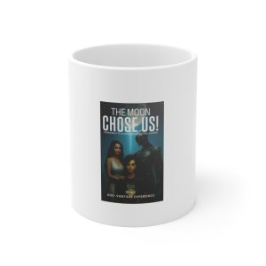 The Moon Chose Us Mug – Sci‑Fi Movie Poster 11oz Ceramic Coffee Cup
